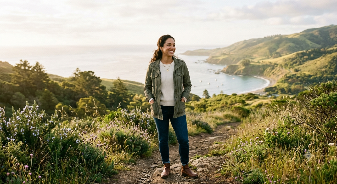 Person developing self-confidence and believing in themselves