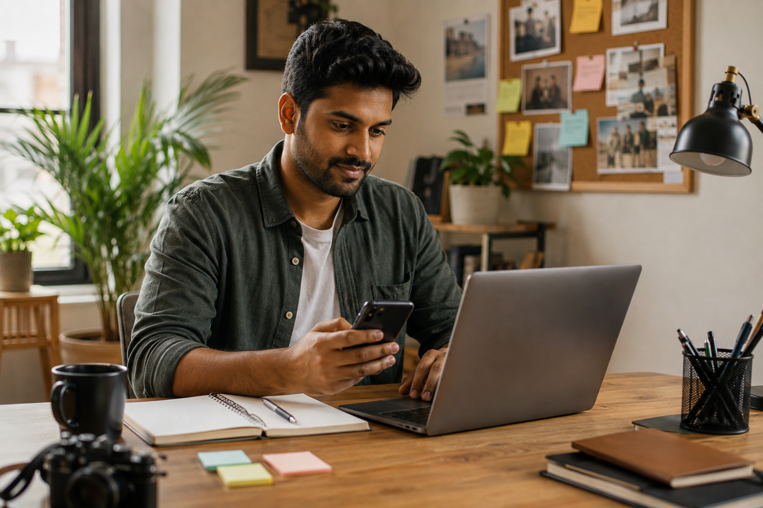 Creator repurposing one article into multiple content formats with AI